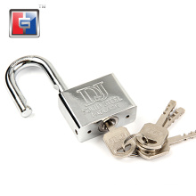 37mm Locker theftproof iron tiny u-type padlock safe lock anti acid u-shaped padlocks with four keys